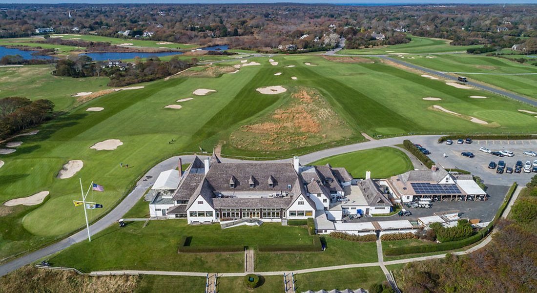 Maidstone Golf Club There are nine holes with two tee boxes, and lovely backdrops to round off the experience.